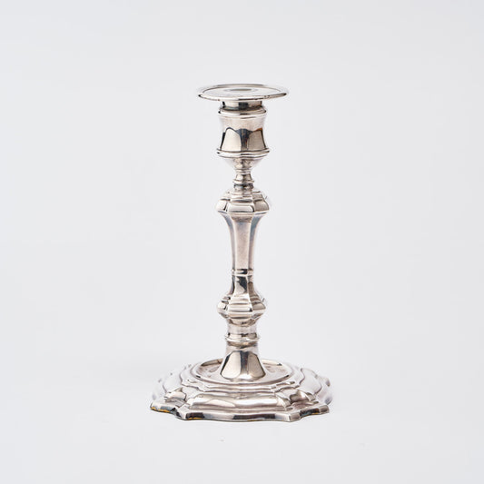 Single Silver-plated Candlestick