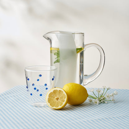 White Brushed Water Jug