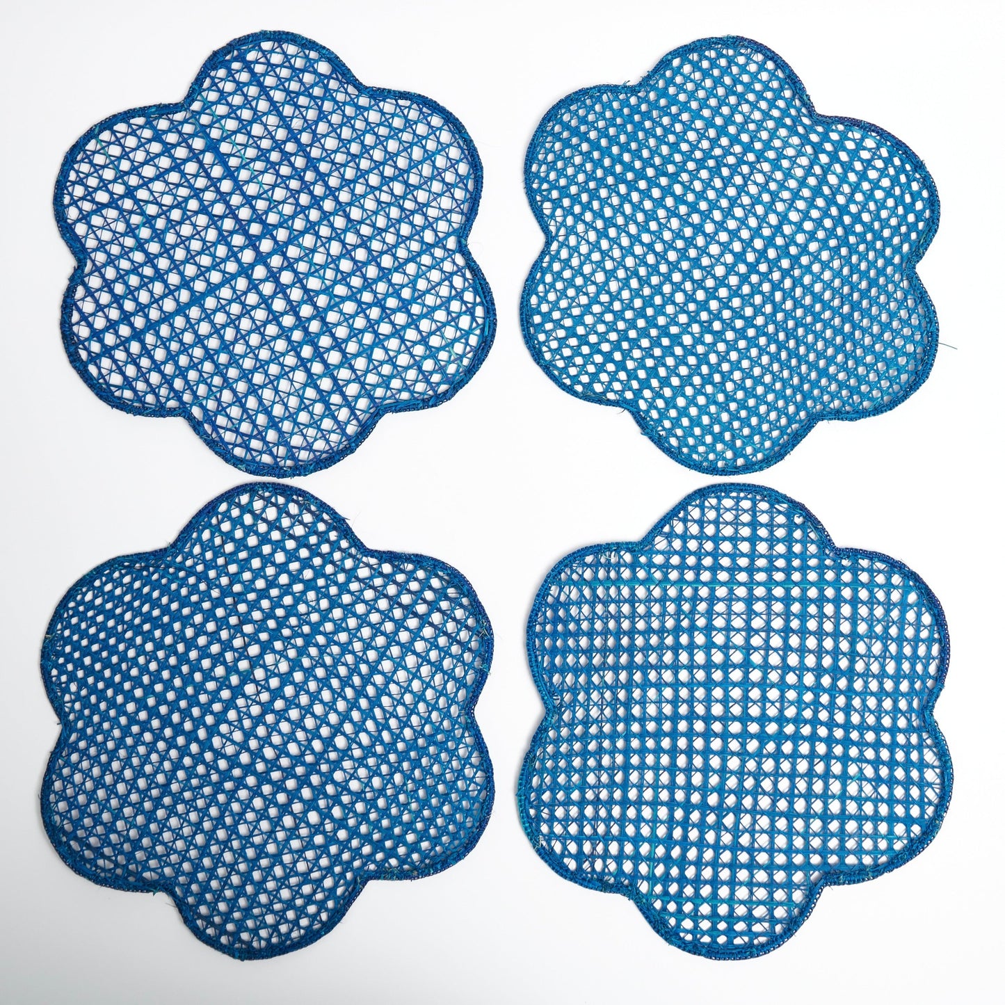 Blue Woven Clouds Placemats (Set of 4)