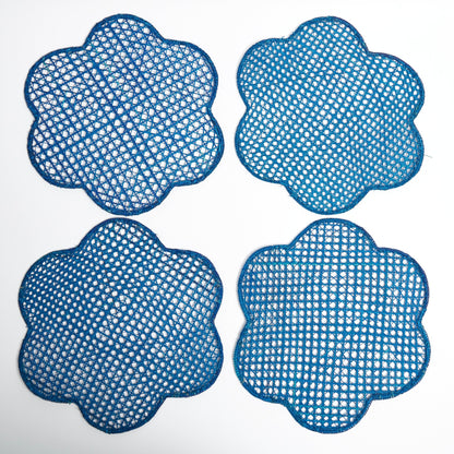 Blue Woven Clouds Placemats (Set of 4)