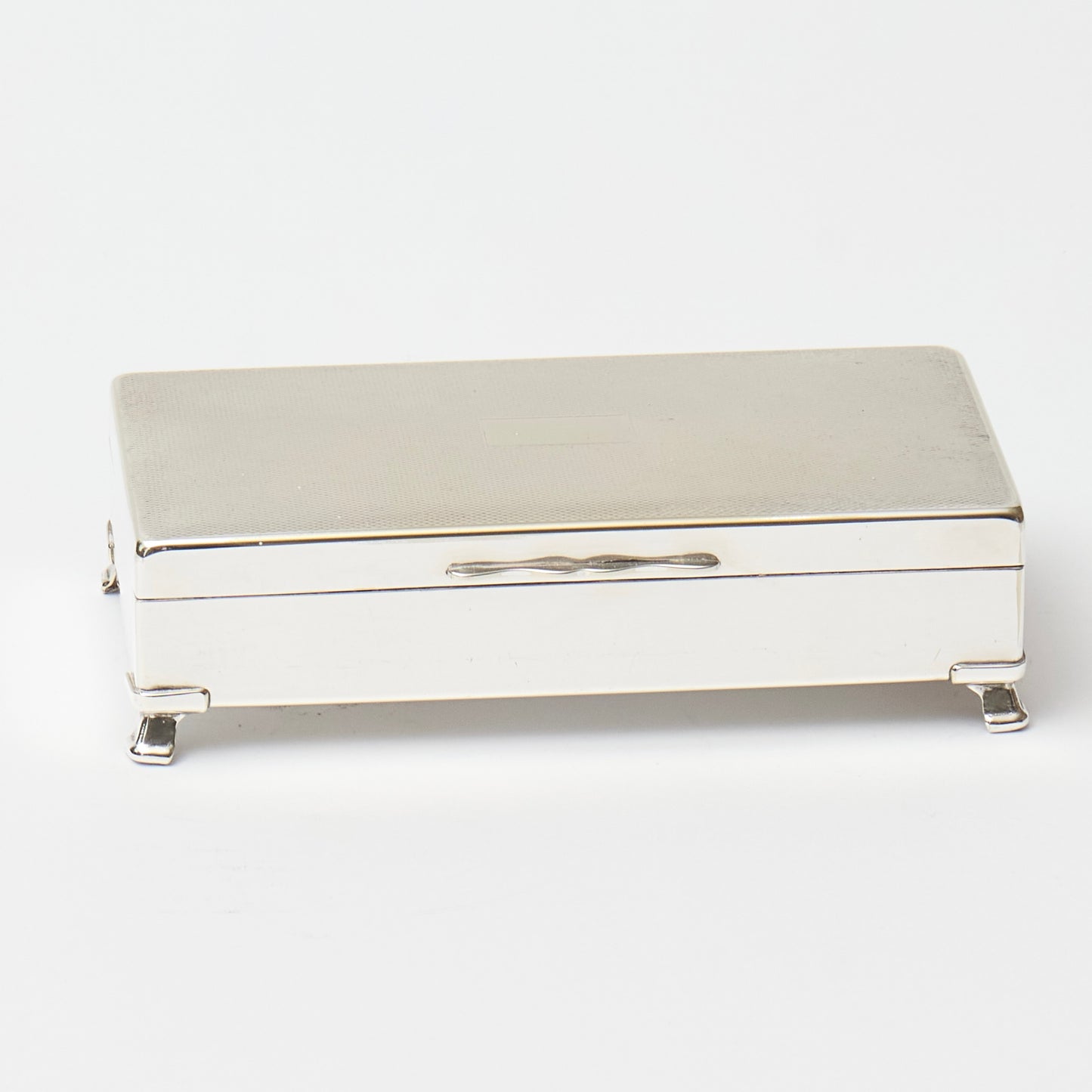 Vintage Silver Plated Cigarette Box