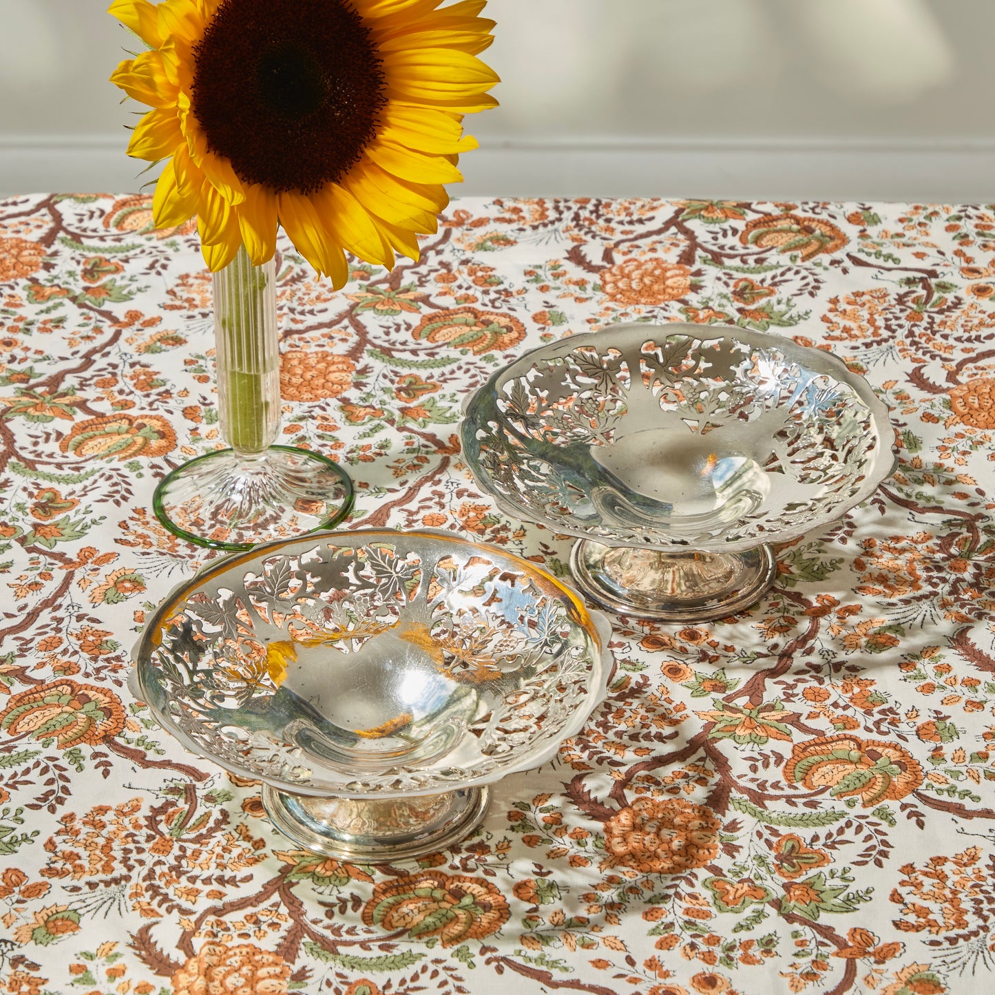 A Pair of Mini Silver Comports