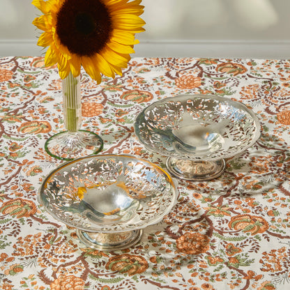 A Pair of Mini Silver Comports