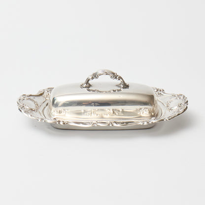 Silver Plated Butter Dish