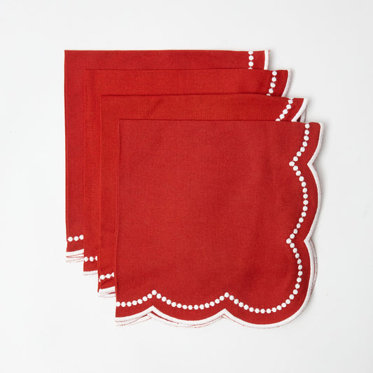 Orlando Cinnamon Orange Napkins (Set of 4)