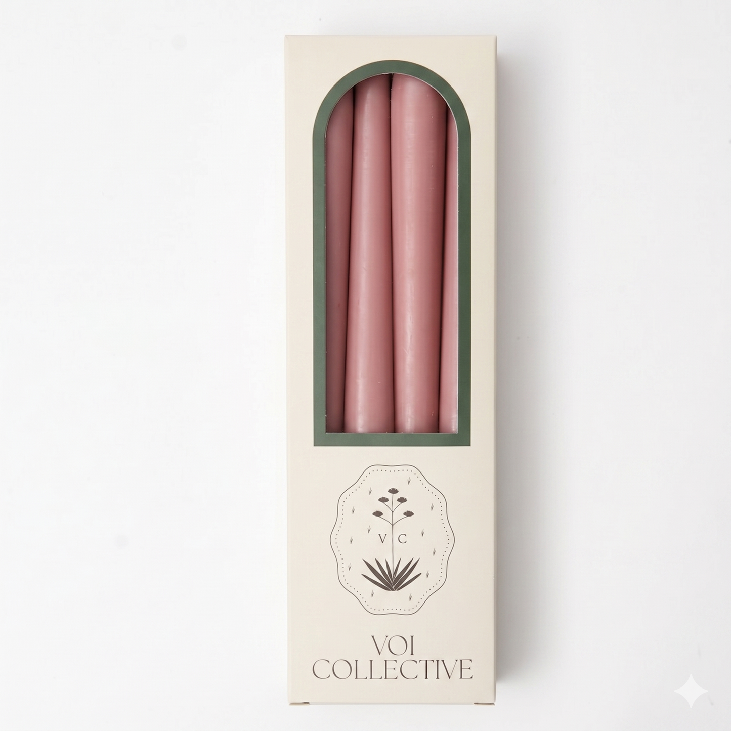 Pink Candles (set of 8)