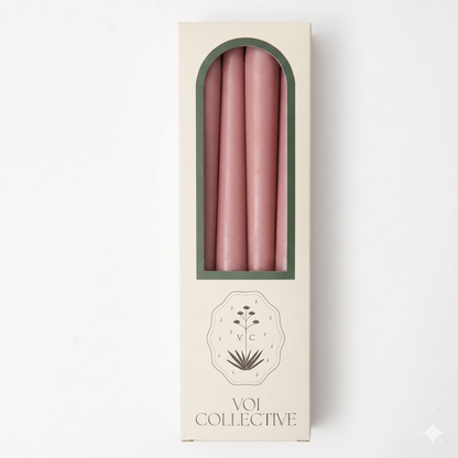 Pink Candles (set of 8)