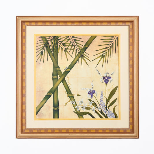 Bamboo and Orchids I