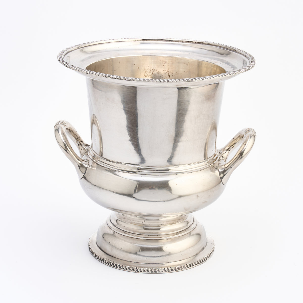 Large Silver Plate Champagne Cooler