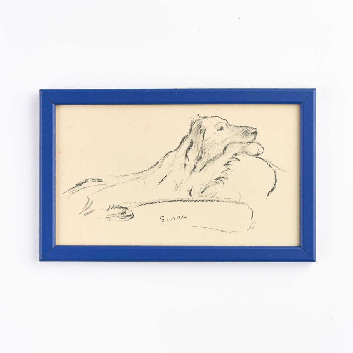 Lucy Dawson - 'Susan - Portrait of a Sleeping Setter'