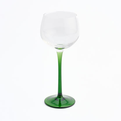 Green-stemmed Glass  (Set of 4)